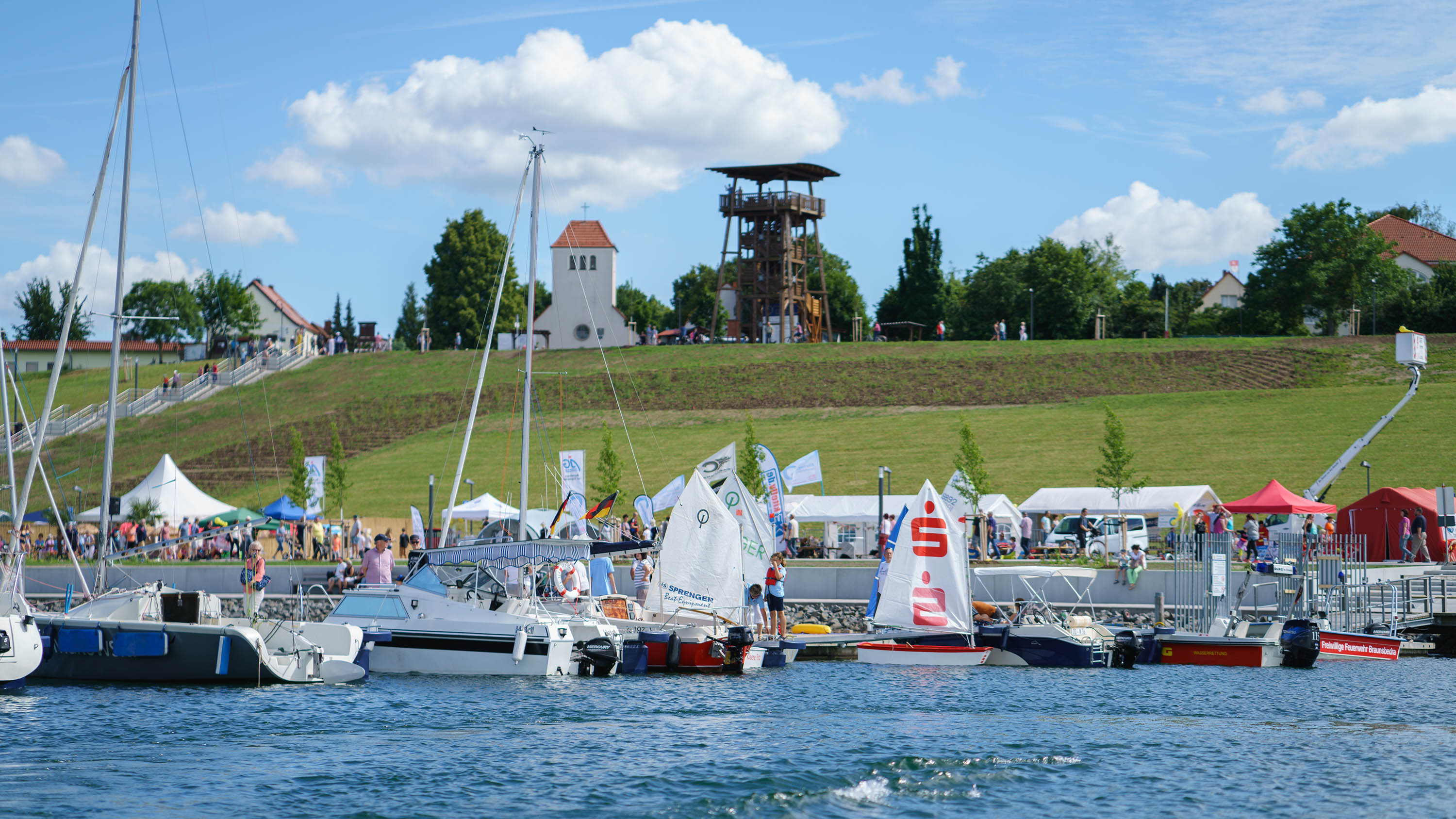 segelboot mieten geiseltalsee